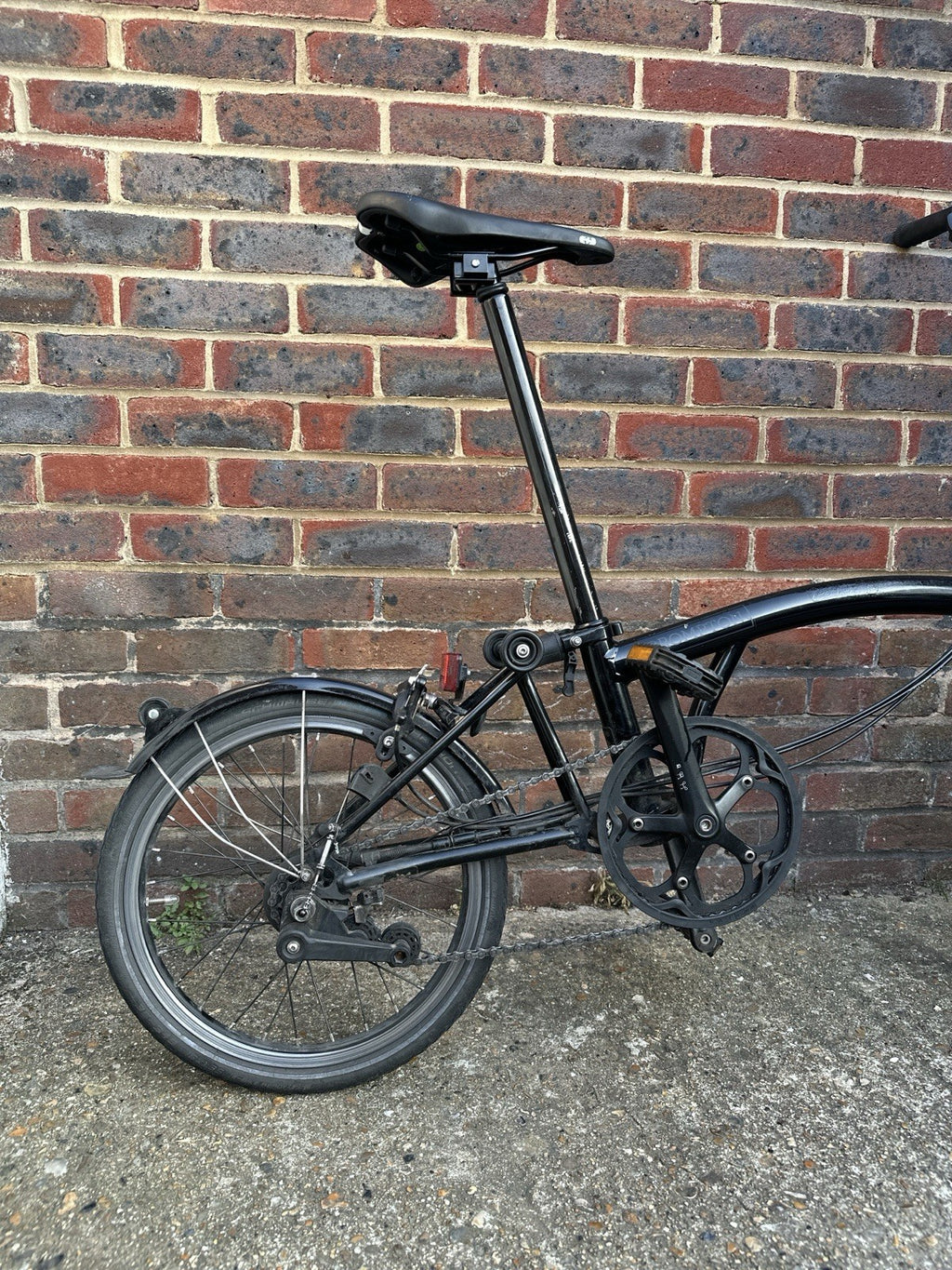 Brompton M6L 2019 6 Speed Folding Bicycle Black edition