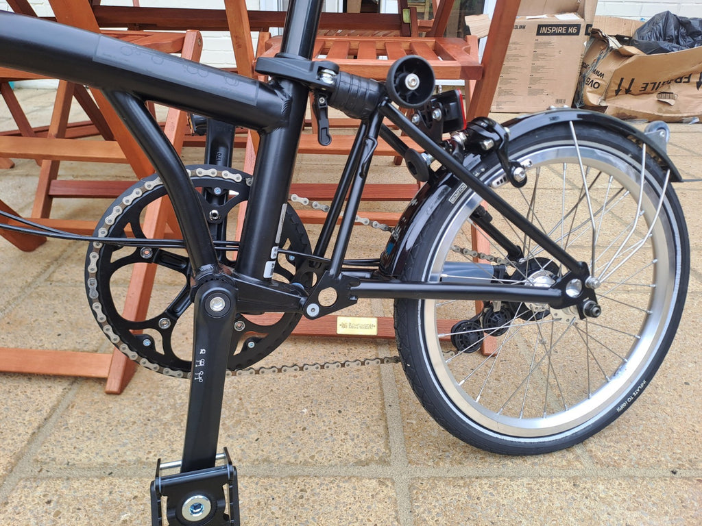 MINT 2015 Brompton S2L Black Edition - Zero Miles