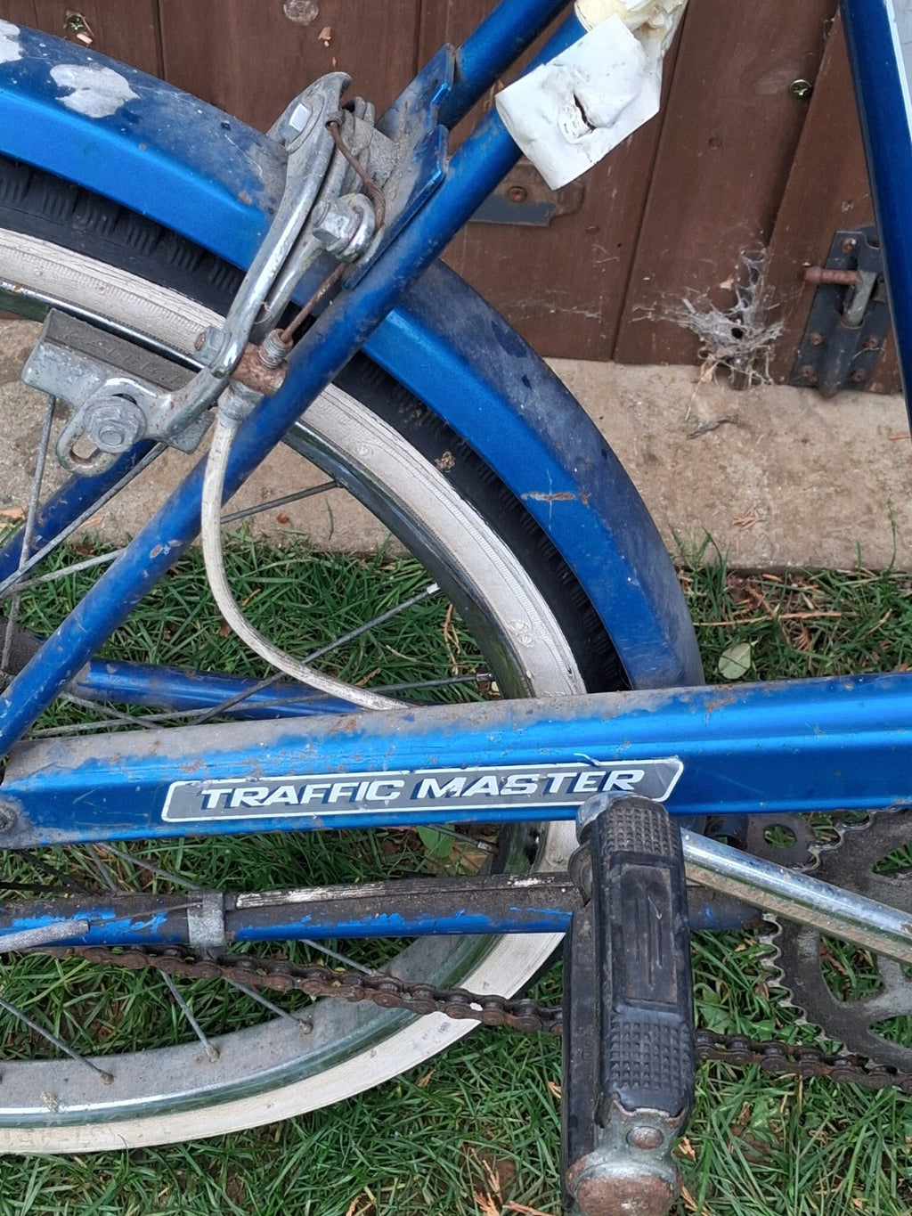 Triumph Folding Bike Vintage All Works Just A Little Rusty And Dirty