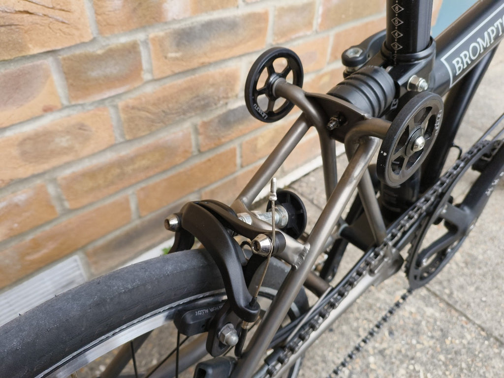 2022 Brompton C Line Titanium Superlight 6 speed folding bike