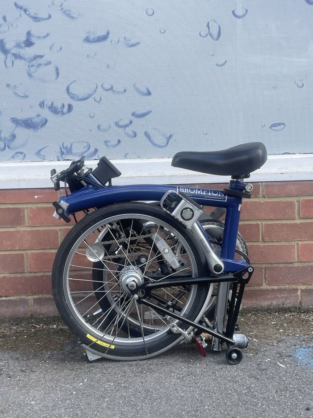 Brompton M3L Folding Bike - Tempest Blue