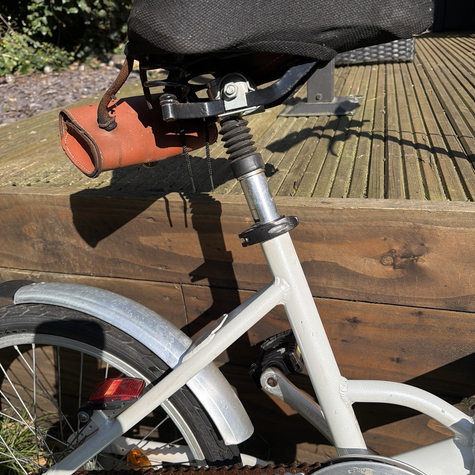FIAT 500 Foldable Bicycle & Carry Bag White