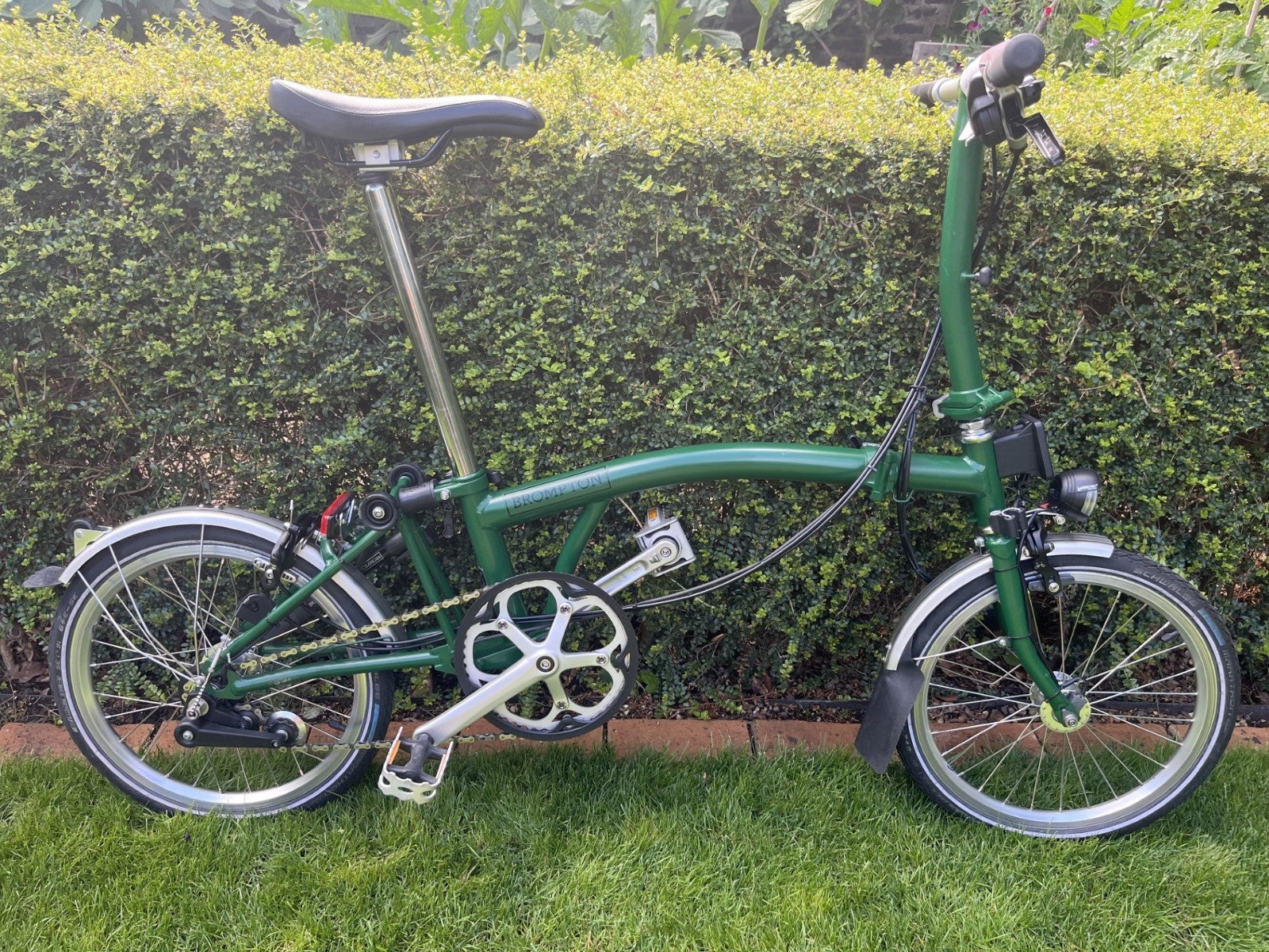 Brompton C Line 3 Speed - Dynamo Lights - Just Serviced - Clapham Cycles