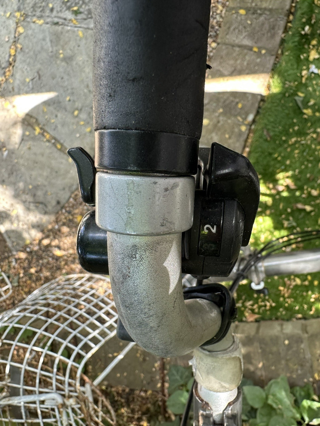 Brompton Folding Bike P-Line Super light Titanium 6 Speed in raw lacquer