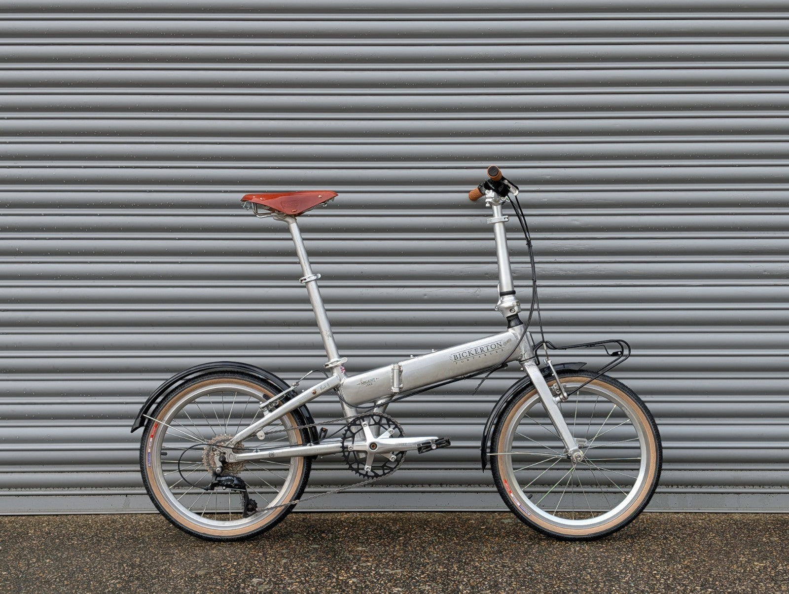 Bickerton Argent 1909 Folding Bike Aluminium, Brompton Alternative