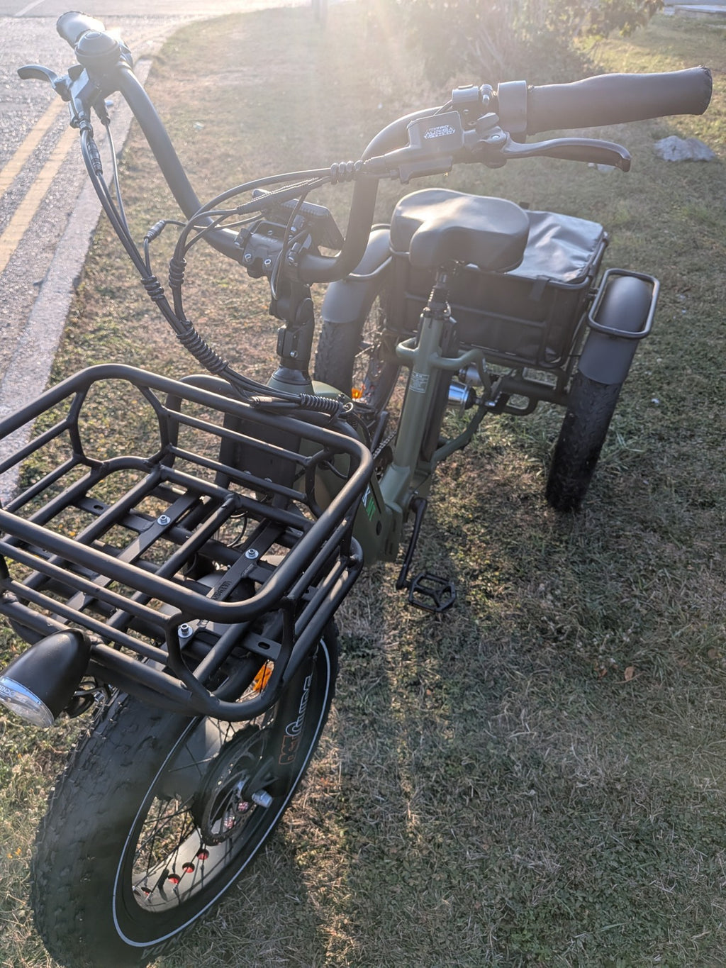 Jorvik JMT11-7 Dual Battery 'E' Folding Tricycle ,Trike,EX-DISPLAY, Delivery Pos