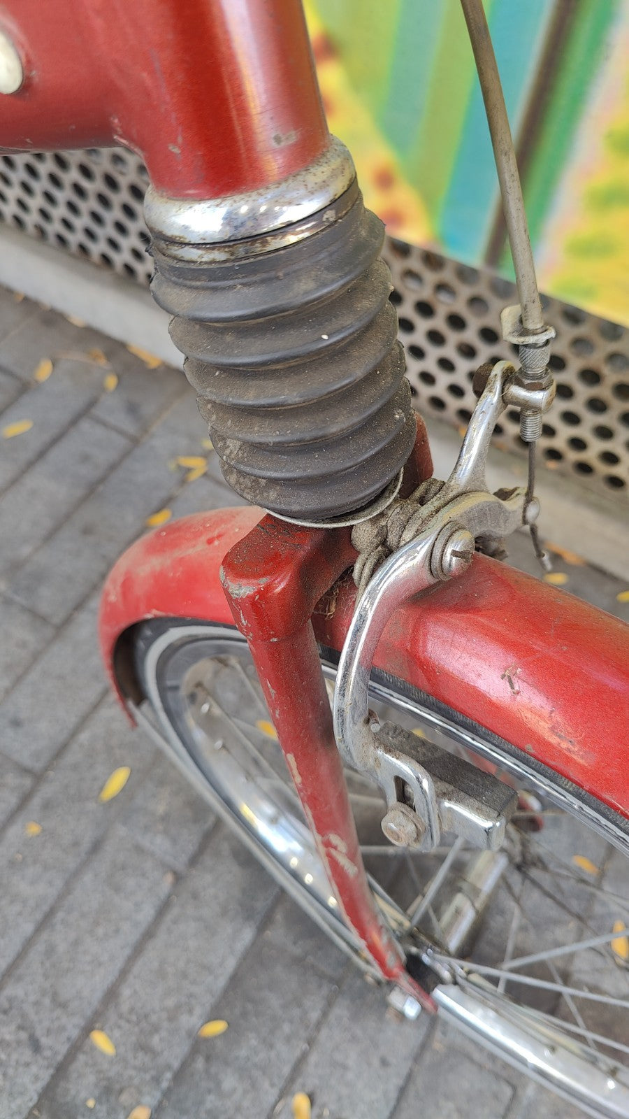 60s Moulton Automatic Bike 16" Wheels Red Small Frame Rear Rack Front Susp