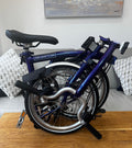 Brompton M6L Folding Bicycle - PURPLE METALLIC - 6 Speed - MINT