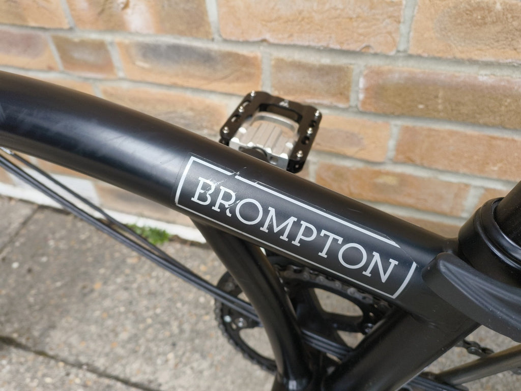 2022 Brompton C Line Titanium Superlight 6 speed folding bike