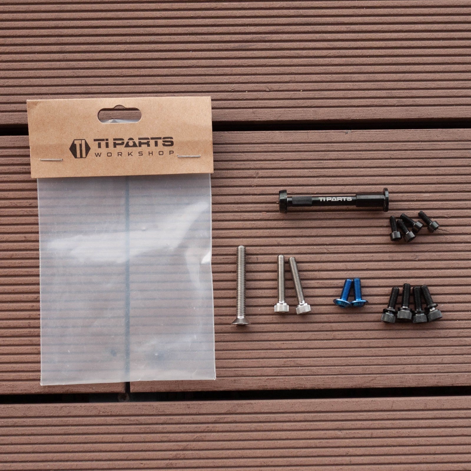 Brompton T line Ti Parts Workshop Titanium Stem, Suspension, Carrier Block Bolts