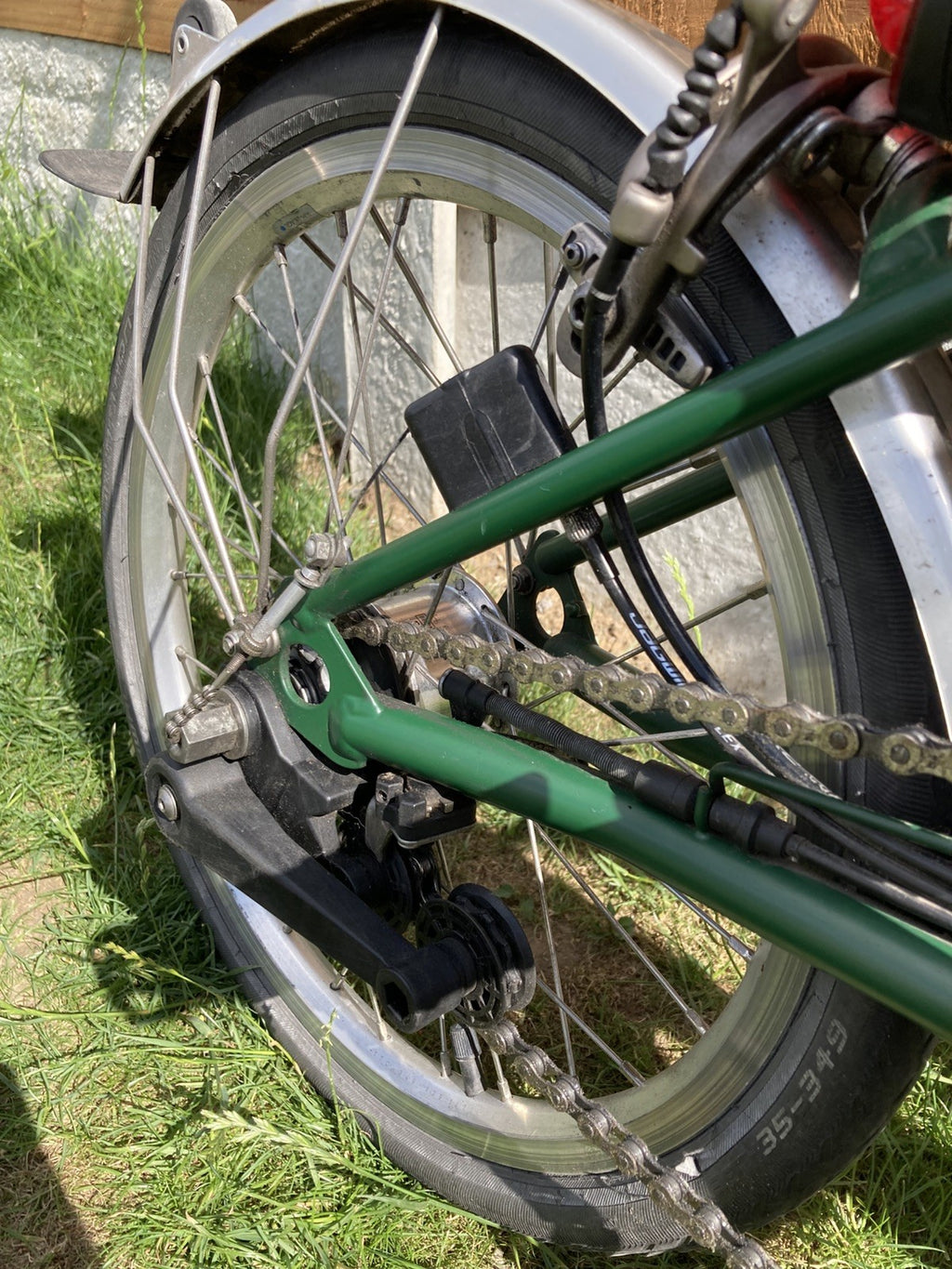 Brompton M6L Green 2014 - Original British Folding Bike - C Line Equivalent