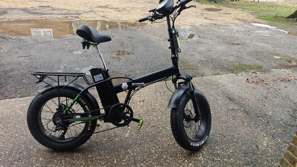 Electric Foldable Fat Bike 20" Inch Wheels