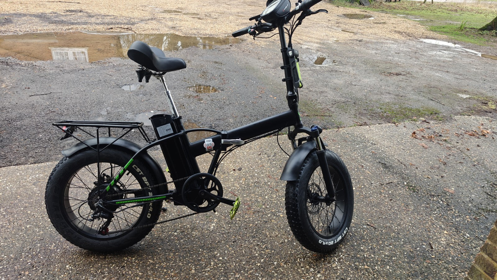 Electric Foldable Fat Bike 20" Inch Wheels