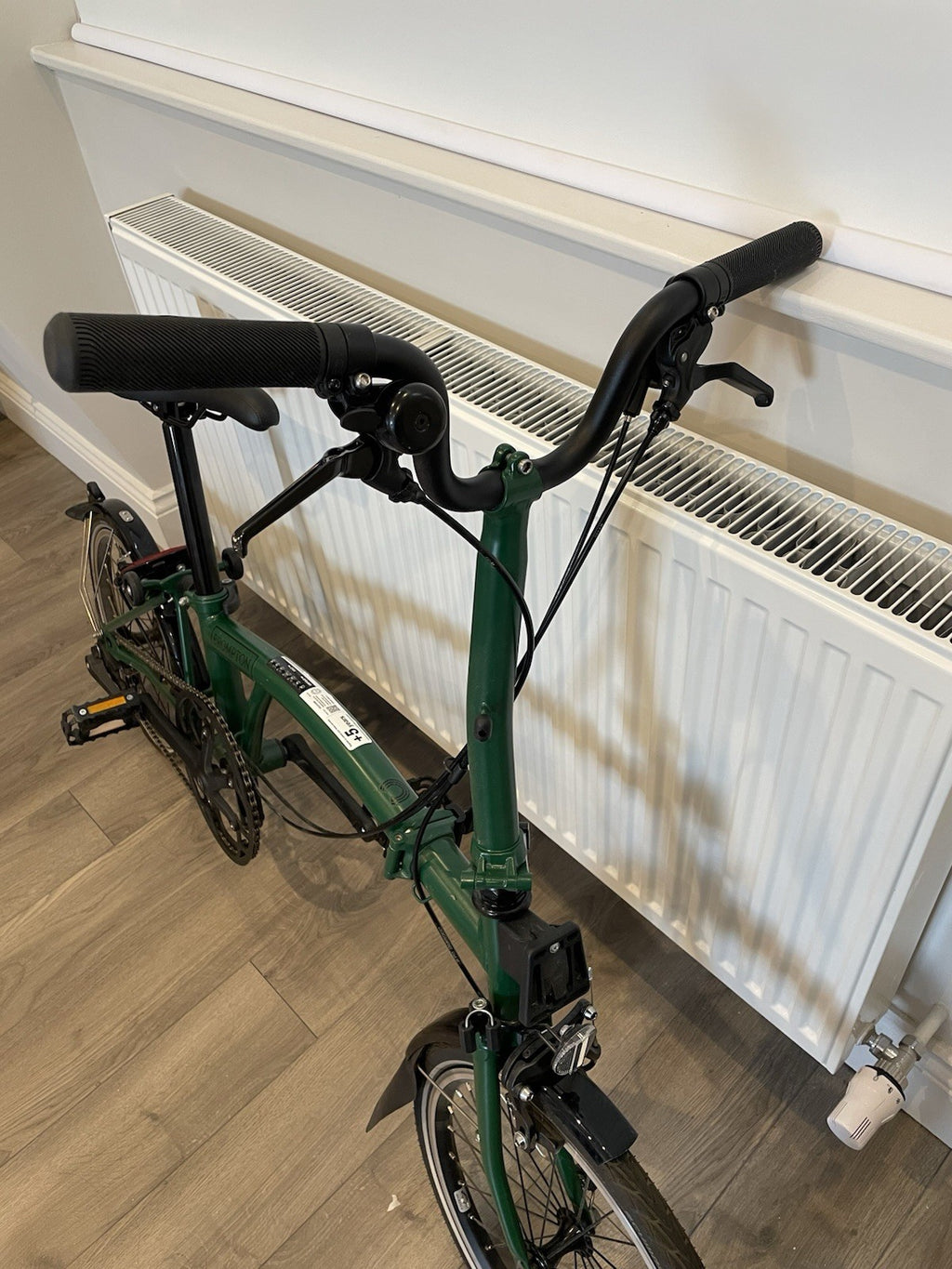 Brompton C Line Urban Folding Bike – 2-Speed – Racing Green Excellent Condition