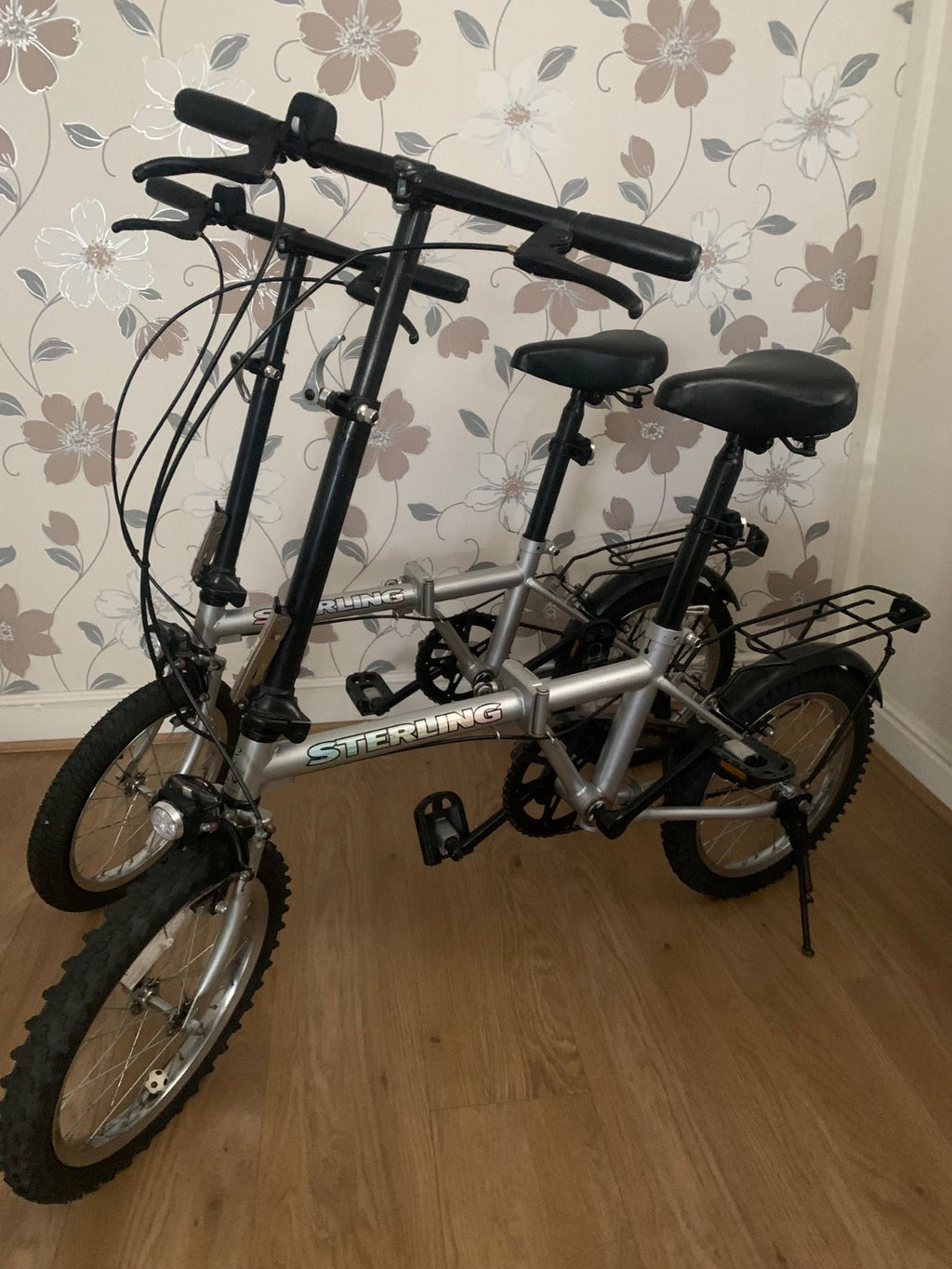 2x folding bikes