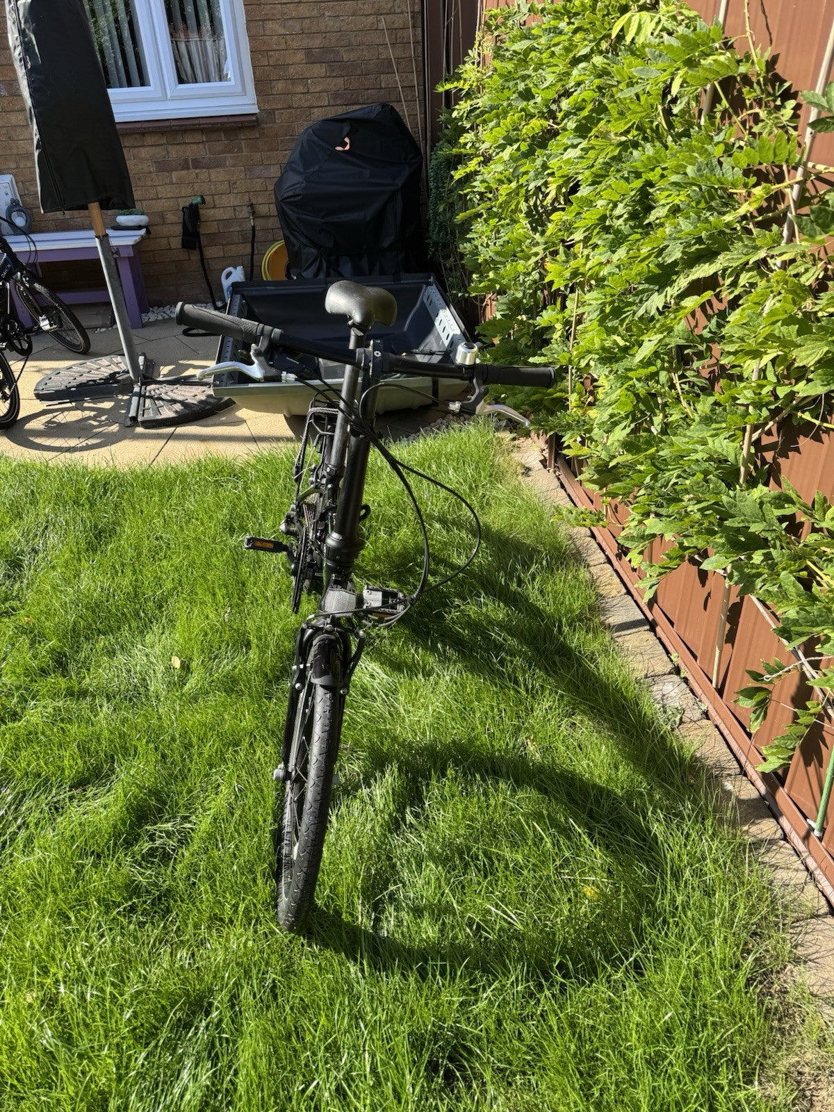 Dahon Folding Bike 20in Black/Green V-Brakes Rear Rack Mudguards