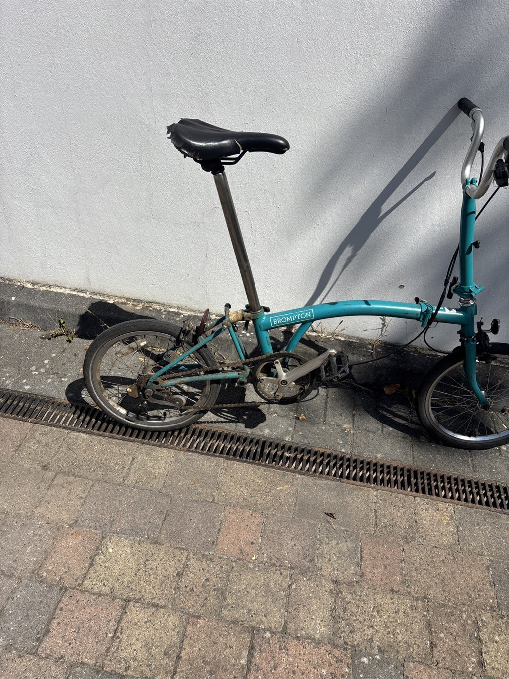 Brompton B75 16" Folding Bike - Blue