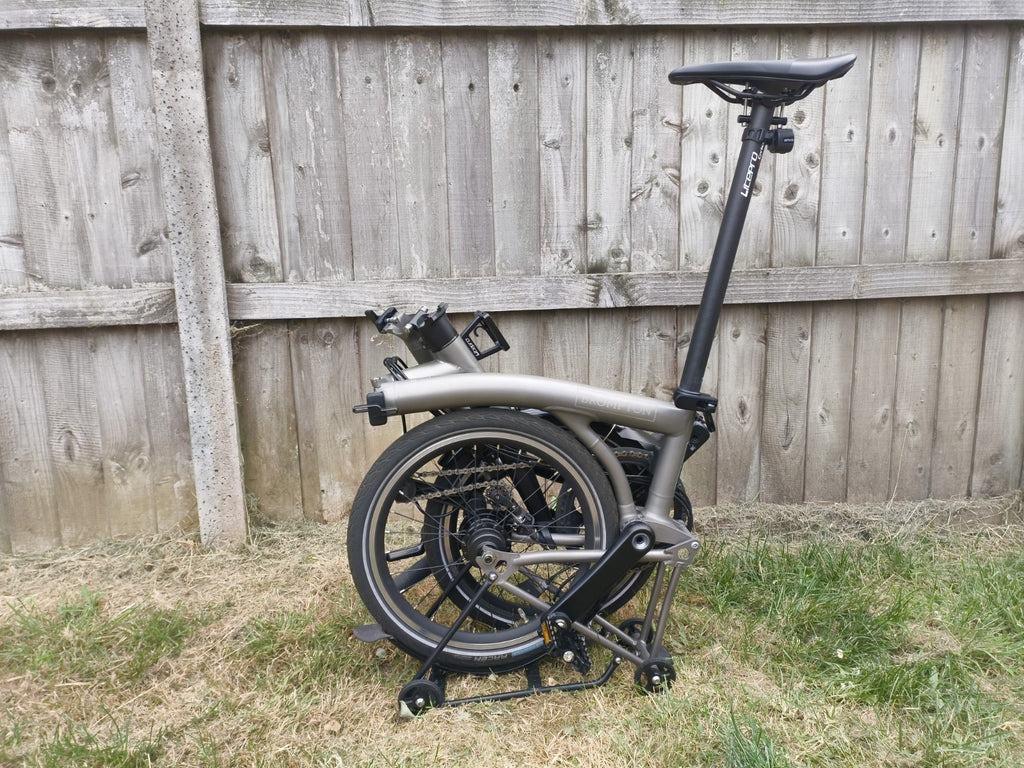 Brompton T Line Titanium Carbon 12 Speed  Folding Bike