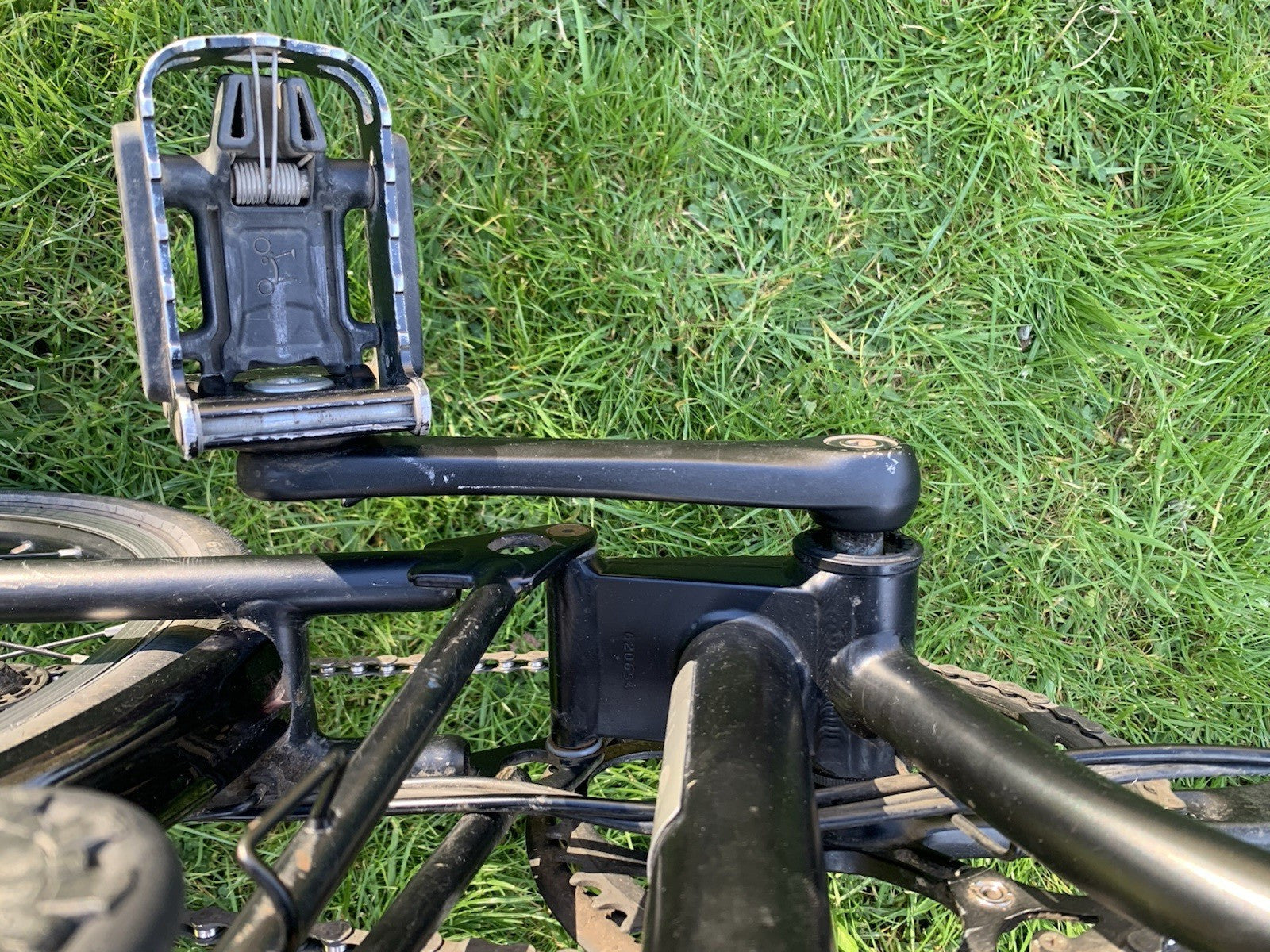 Brompton M6L, C-line, Folding 6 Speed, Bike Matt Black (2017), + Accessories