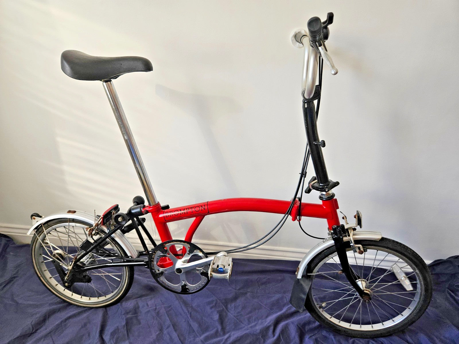 Brompton Vintage Project for restoration - Red - 1997