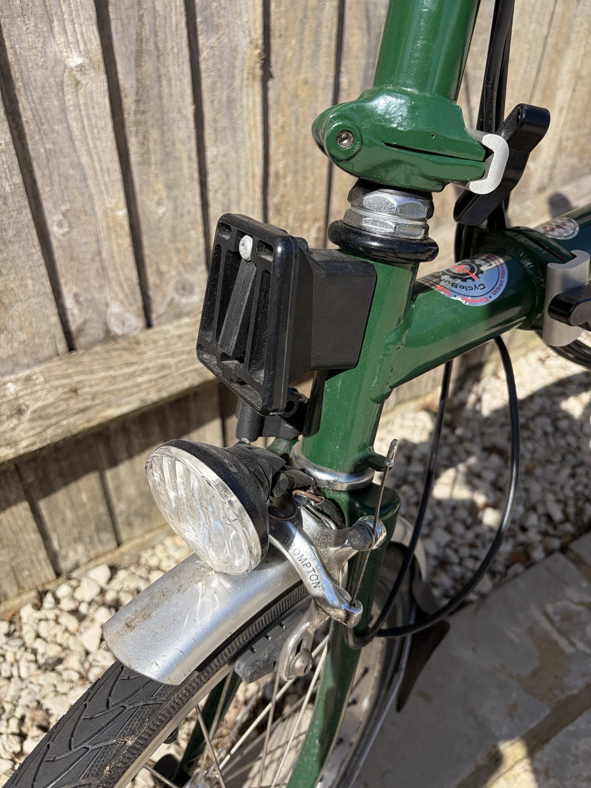 Brompton folding bike 6 speed and extras which would cost £1886 new
