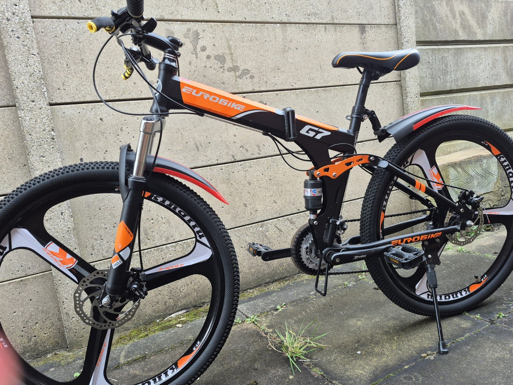 Eurobike Foldable Mountain BikeG7  26-inch Mint Condition