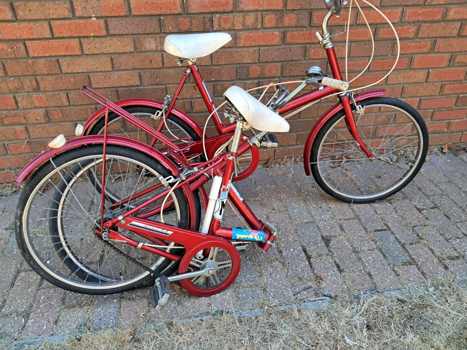 2 x folding bikes used