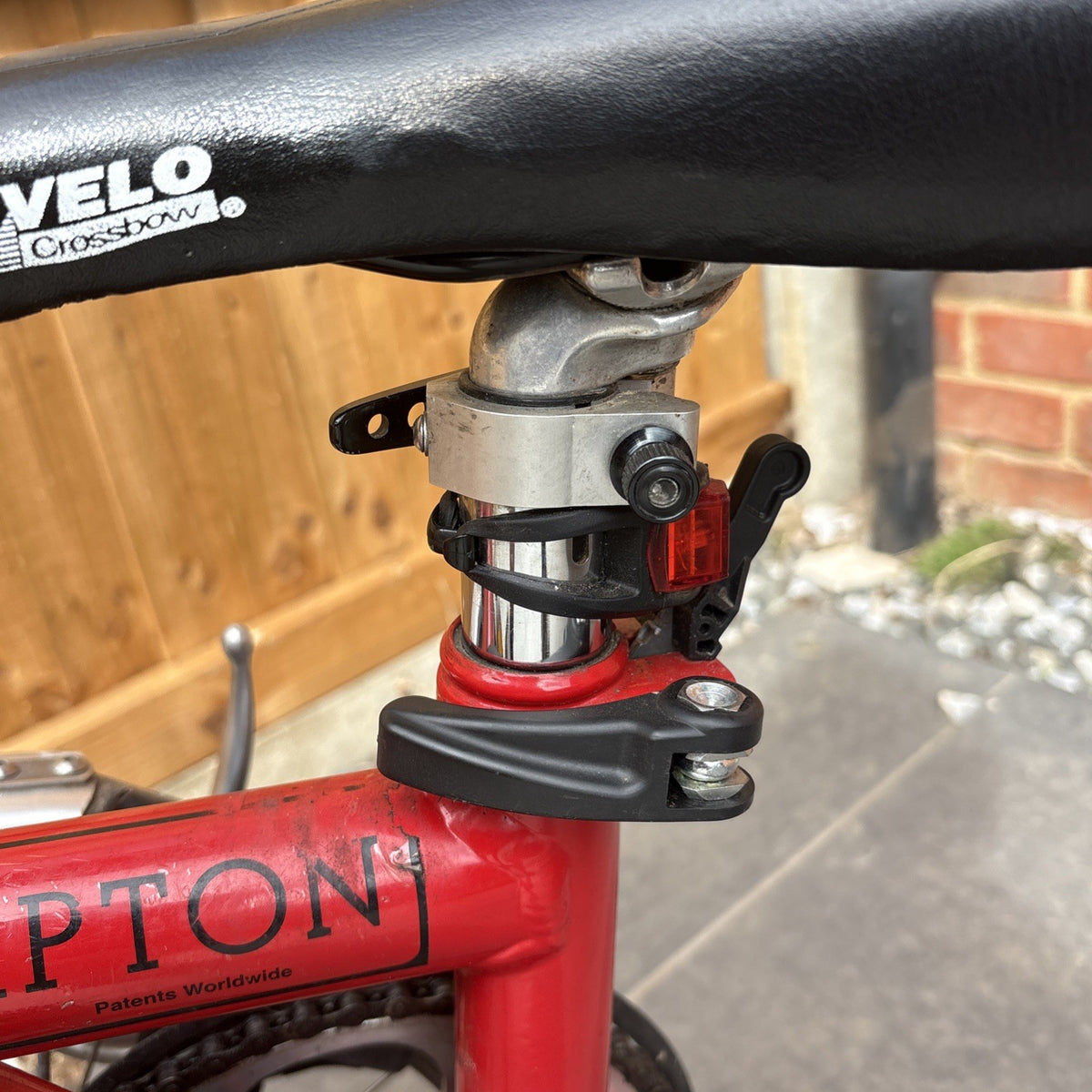 Vintage 3 Speed Brompton T3 Early 2000's Red / Black