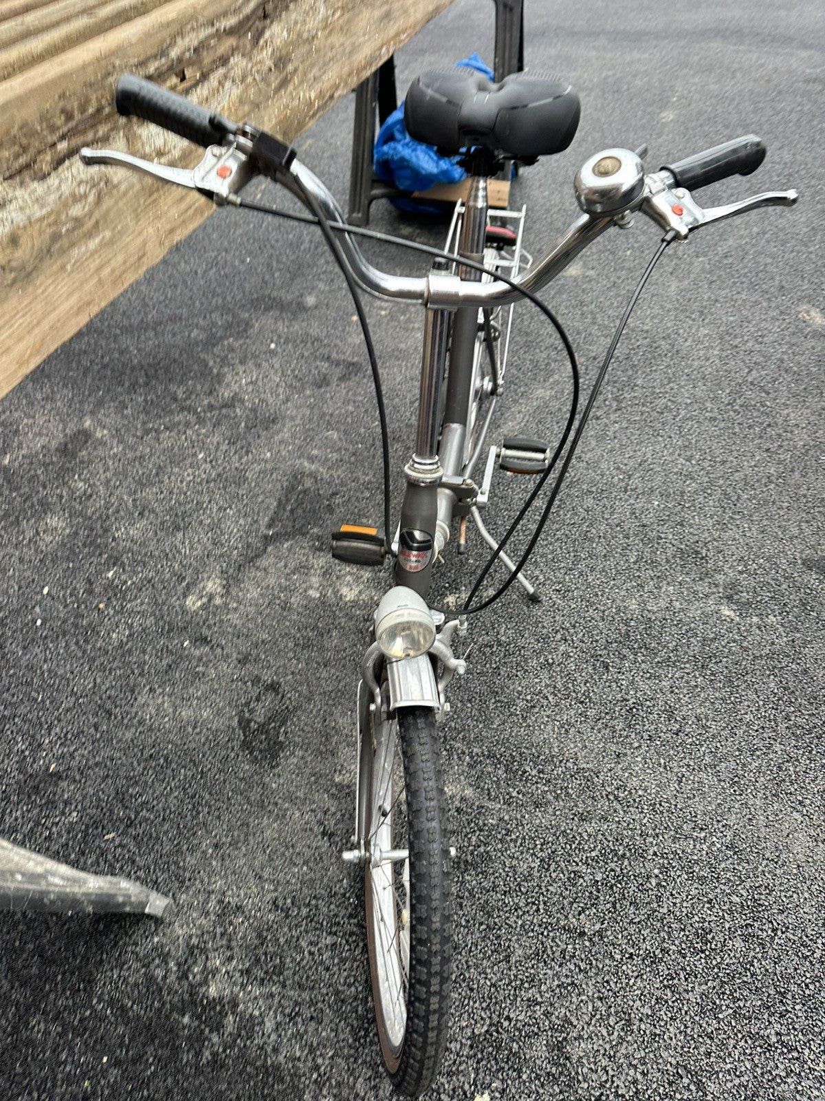 Vintage English Elswick Folder, Folding Bicycle Bike