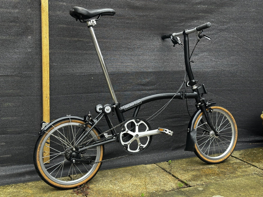 Brompton S2L in Black - 2020 C Line Urban