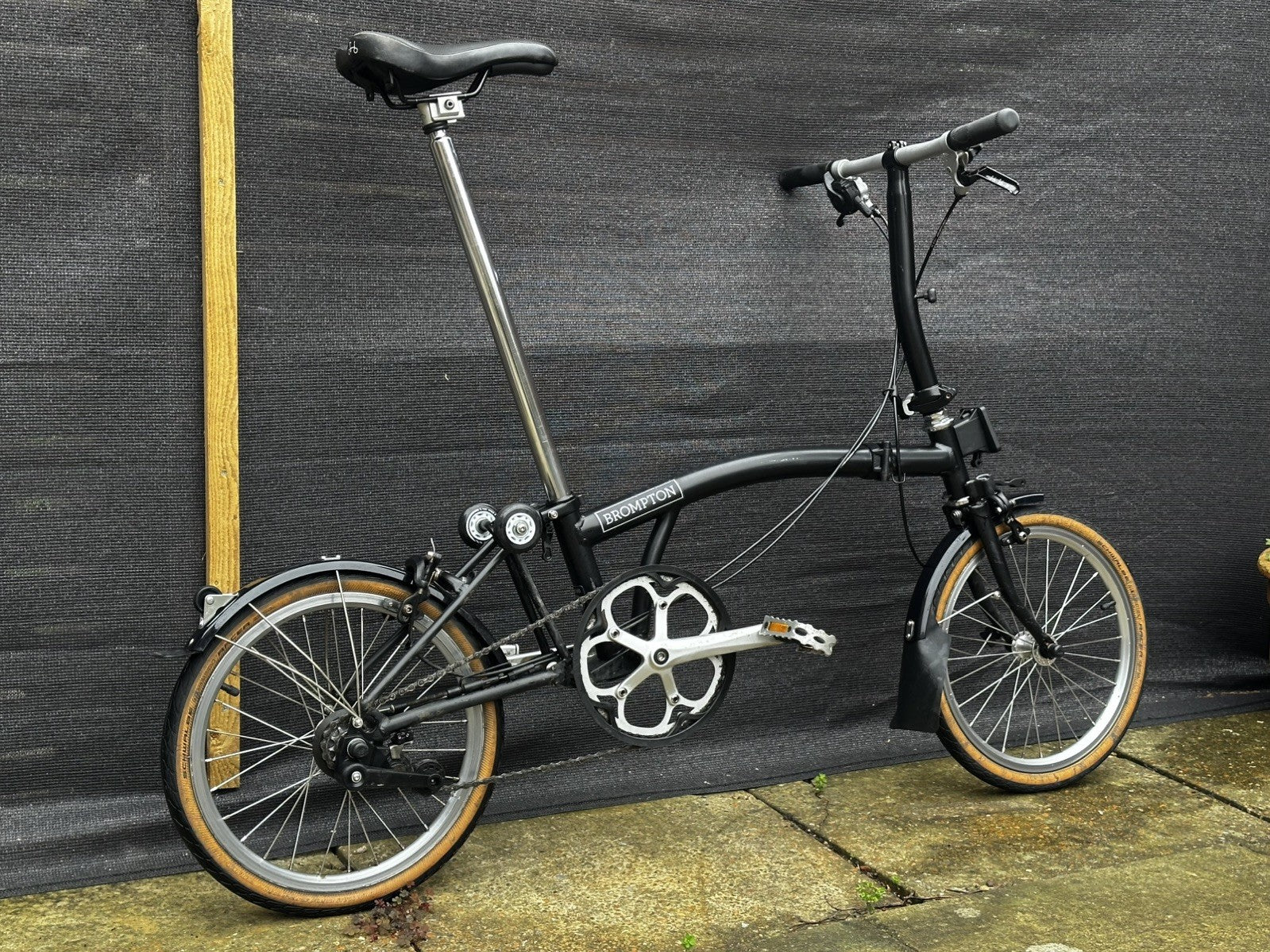 Brompton S2L in Black - 2020 C Line Urban