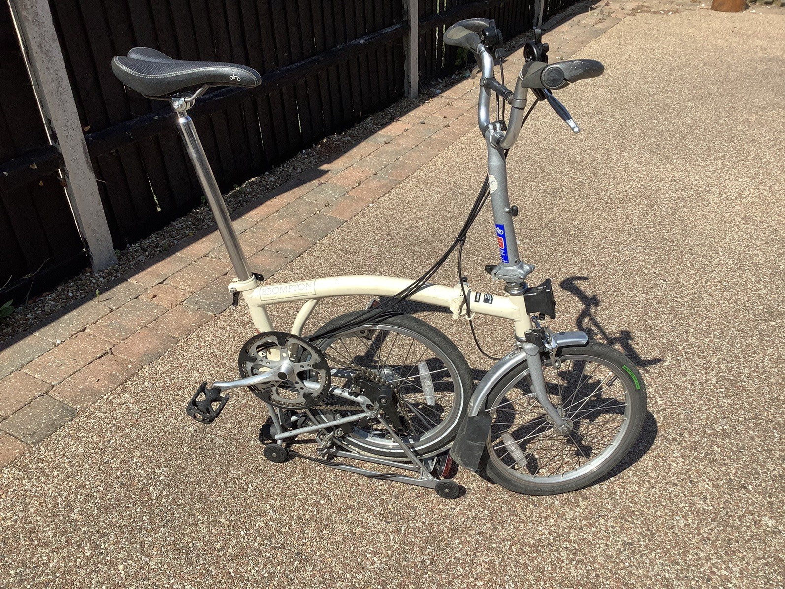 Brompton 2006 M6R+ Ivory Folding Bike