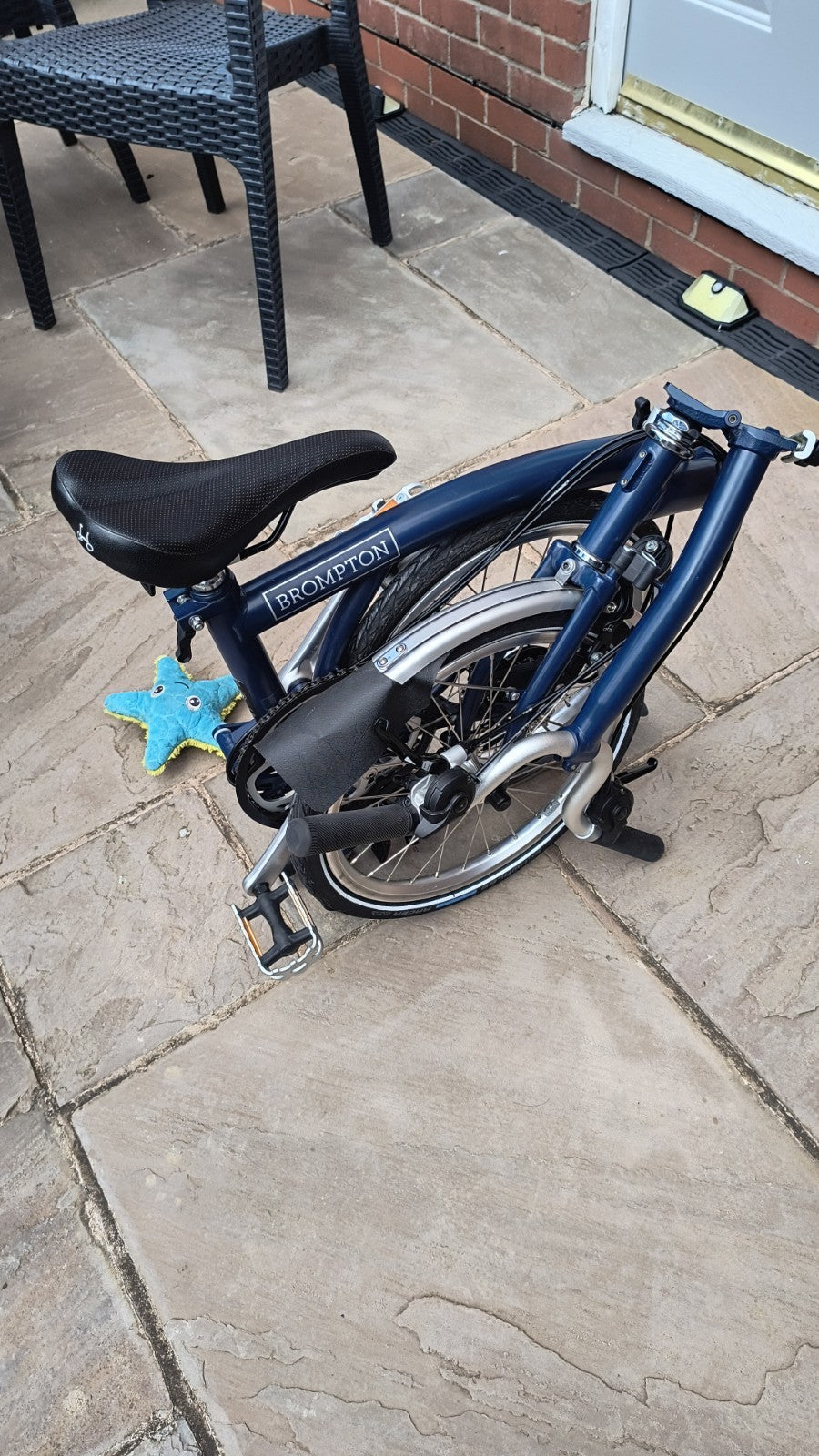 Brompton 2019 M6L C Line Cobalt Blue Excellent Condition