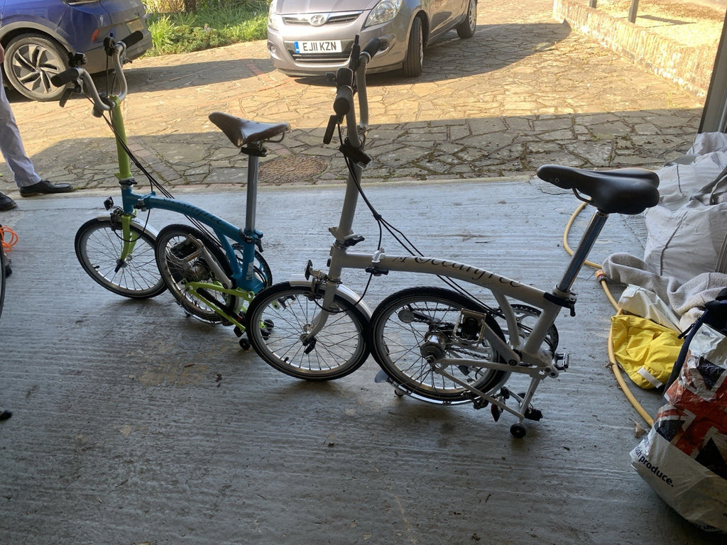 brompton folding bike