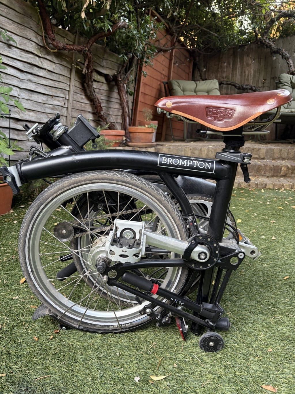 2019 Brompton M3L Folding Bicycle with Swytch Extra