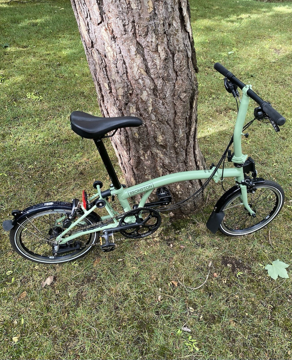 Brompton C-line 6-speed in Matcha Green (discontinued)