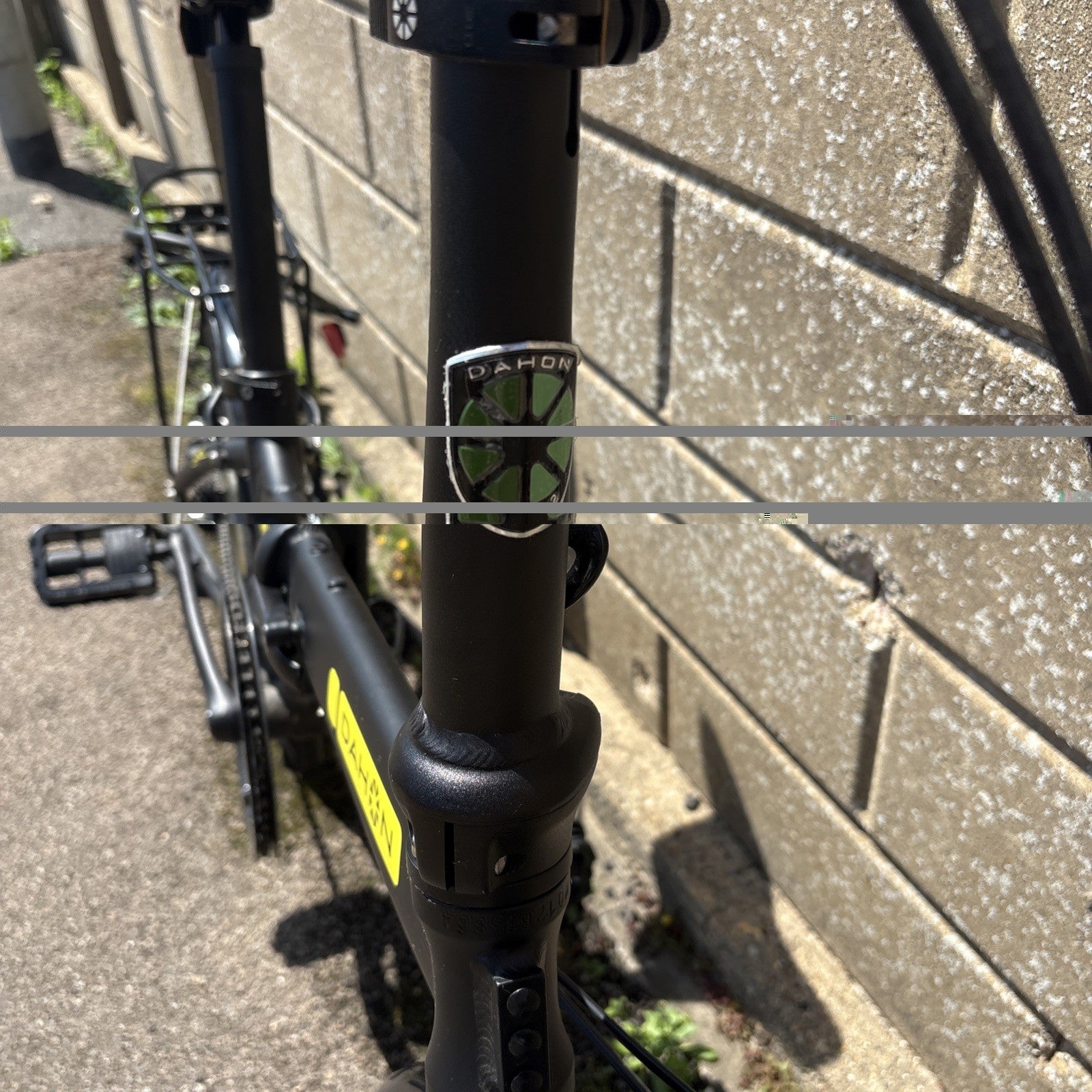 Dahon Hit 6-Speed Folding Bike Matt Black, Lightweight
