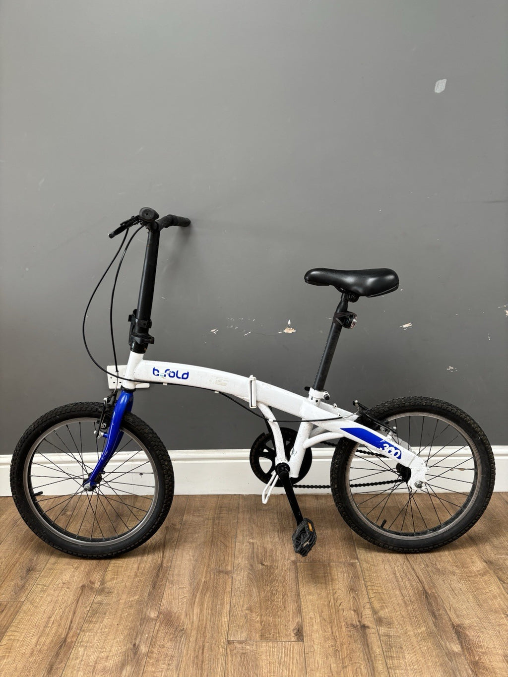 Decathlon B-Fold 300 Fixed Gear Foldable Bike