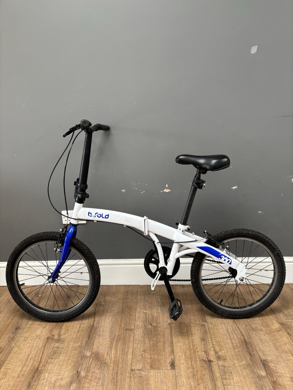 Decathlon B-Fold 300 Fixed Gear Foldable Bike