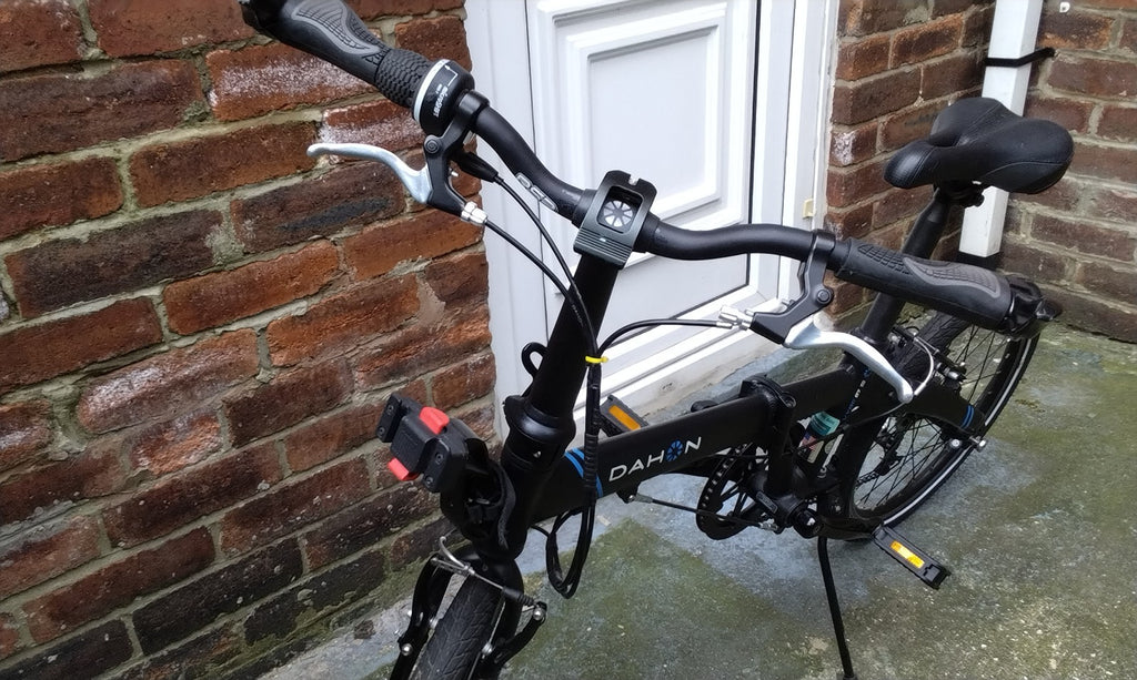 Pair of Dahoon Aluminium Folding Bicycles, 7 Speed, 20 Inch Wheel Models.