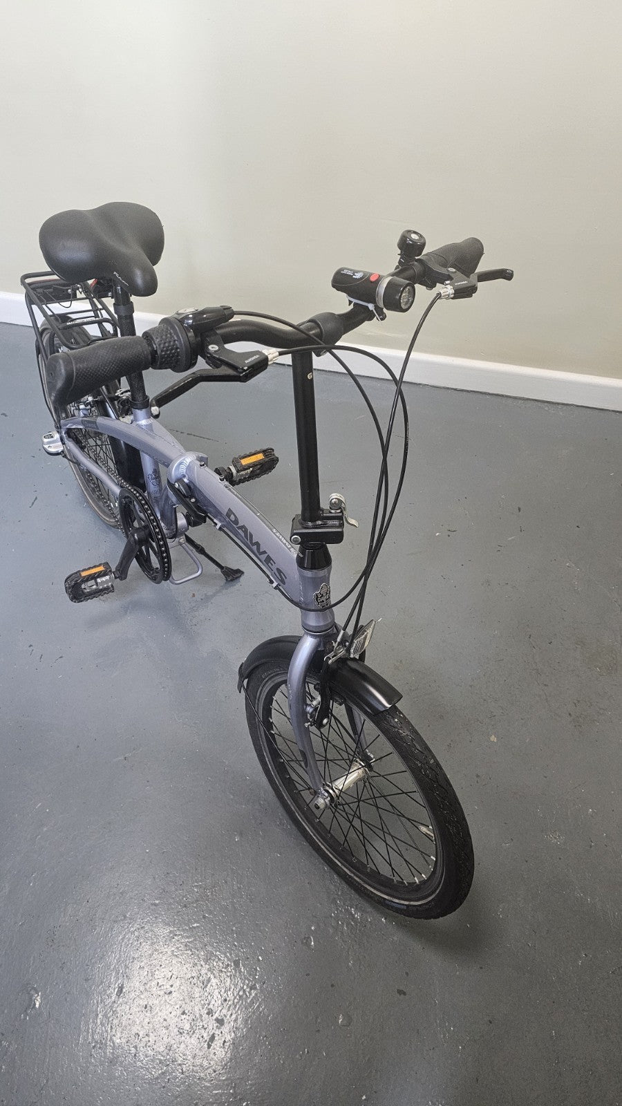 Dawes Diamond Folding Bike, 20" Silver