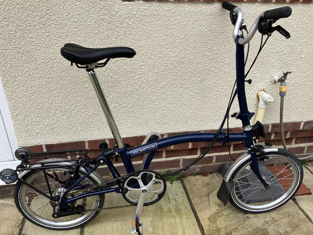 Brompton H6R 2017 - six gears with rack & pump