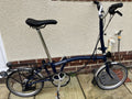 Brompton H6R 2017 - six gears with rack & pump