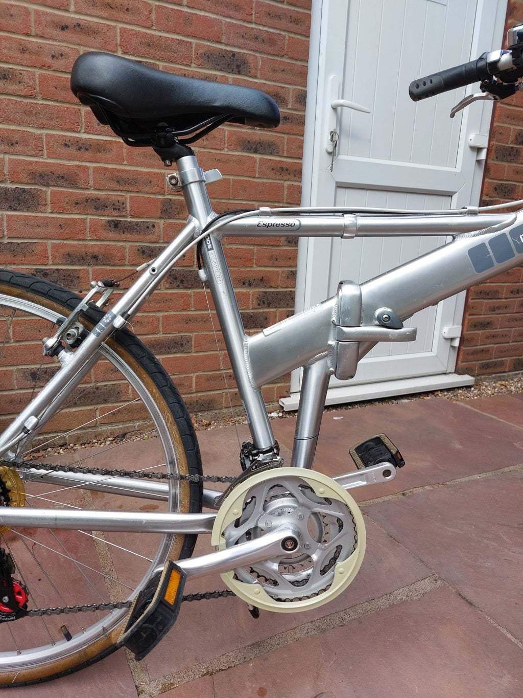 Dahon Espresso fullsize folding bike, index gears, aluminium