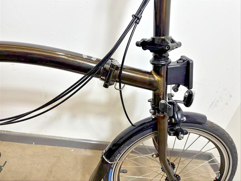Brompton C Line 12 Speed - Mid - Black Lacquer