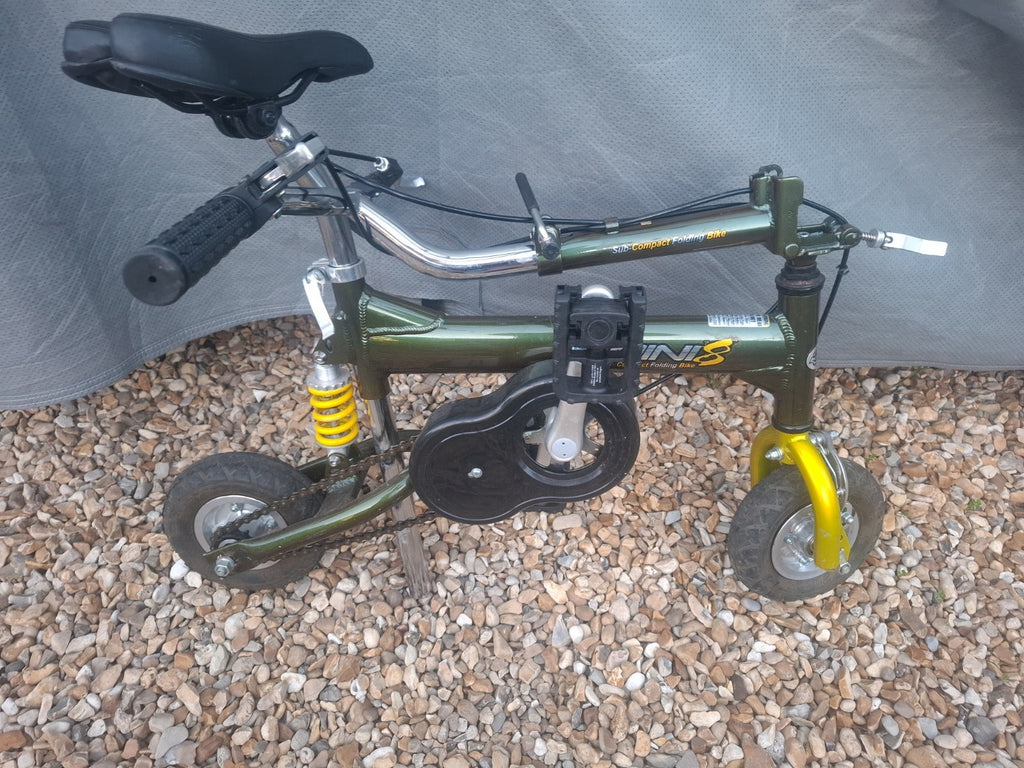 Kent Kini 8 Sub Compact folding bike Green Small Folding Cycle