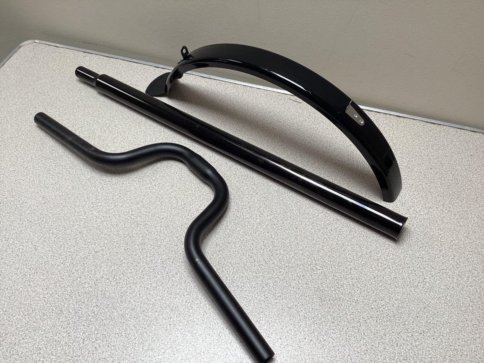 BROMPTON (R TYPE ) MUDGUARD BLADE / EXTENDED SEATPOST / MID/HIGH HANDLEBAR  .