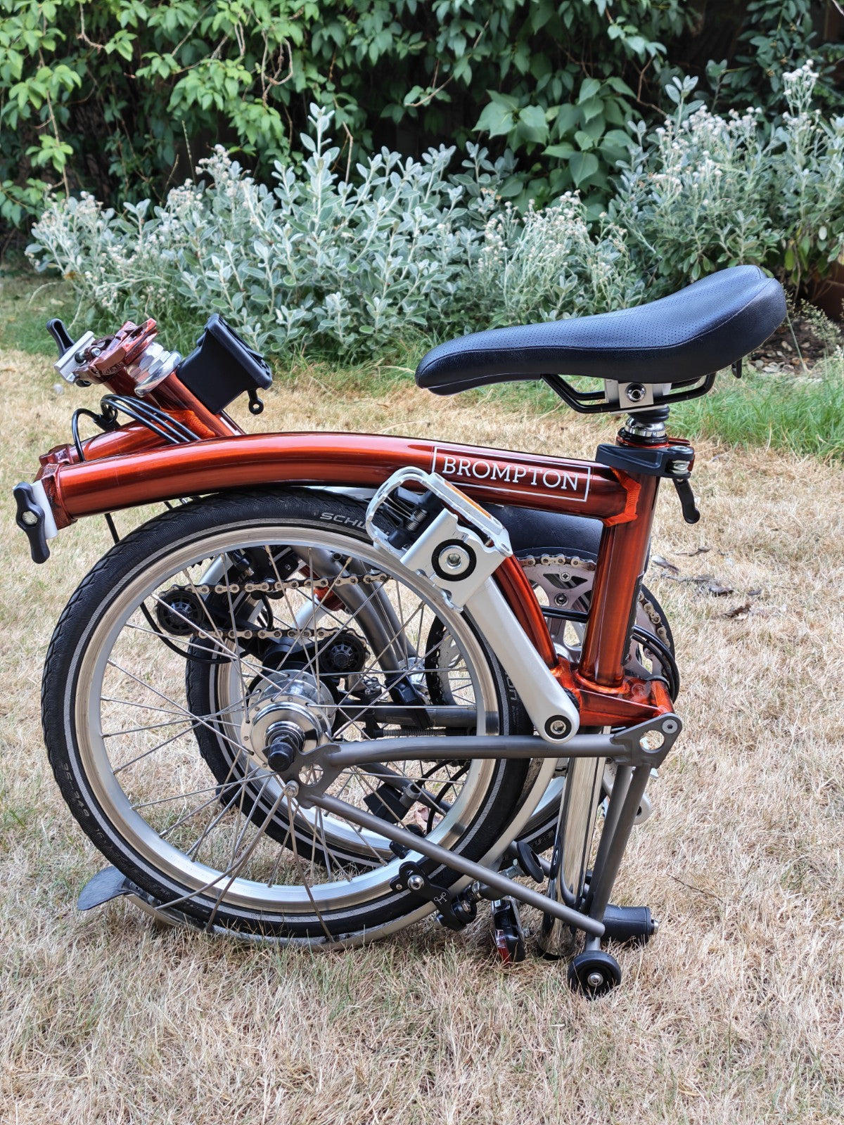 Brompton M6LX (2019) Flame Lacquer Superlight 6 Speed - Mint