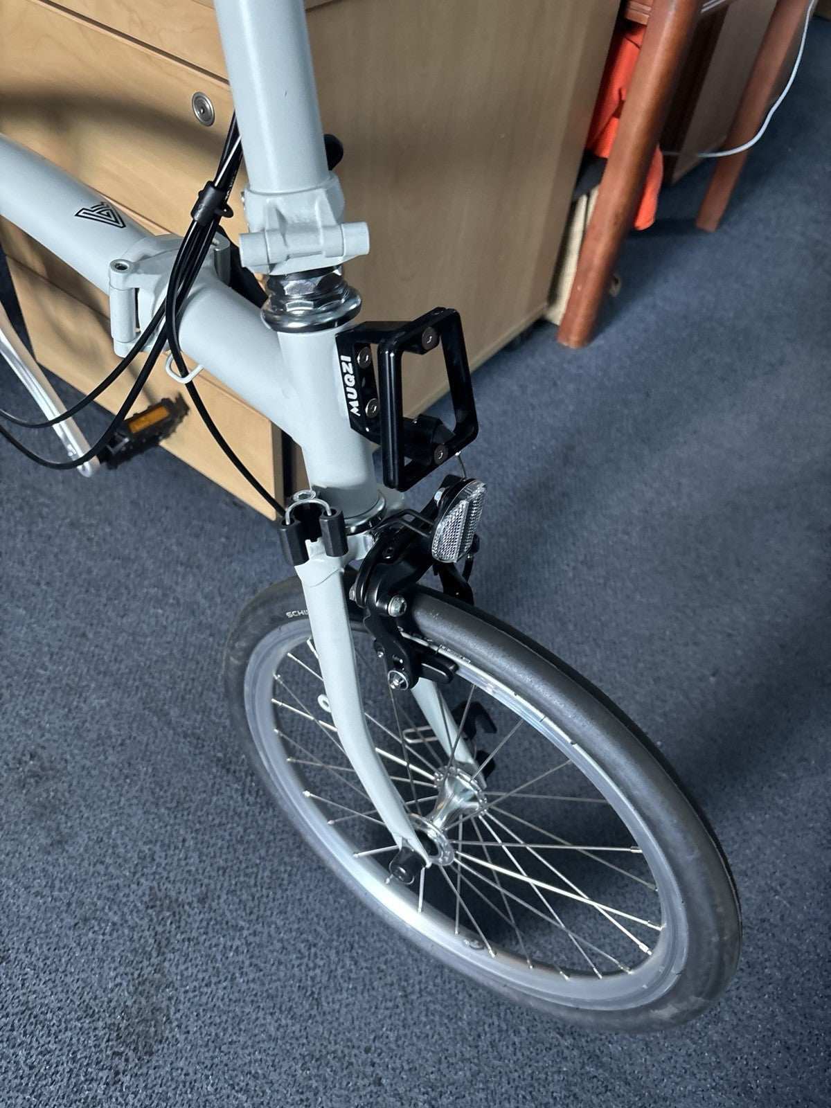 Brompton A Class Folding Bike With Upgrades Nearly New