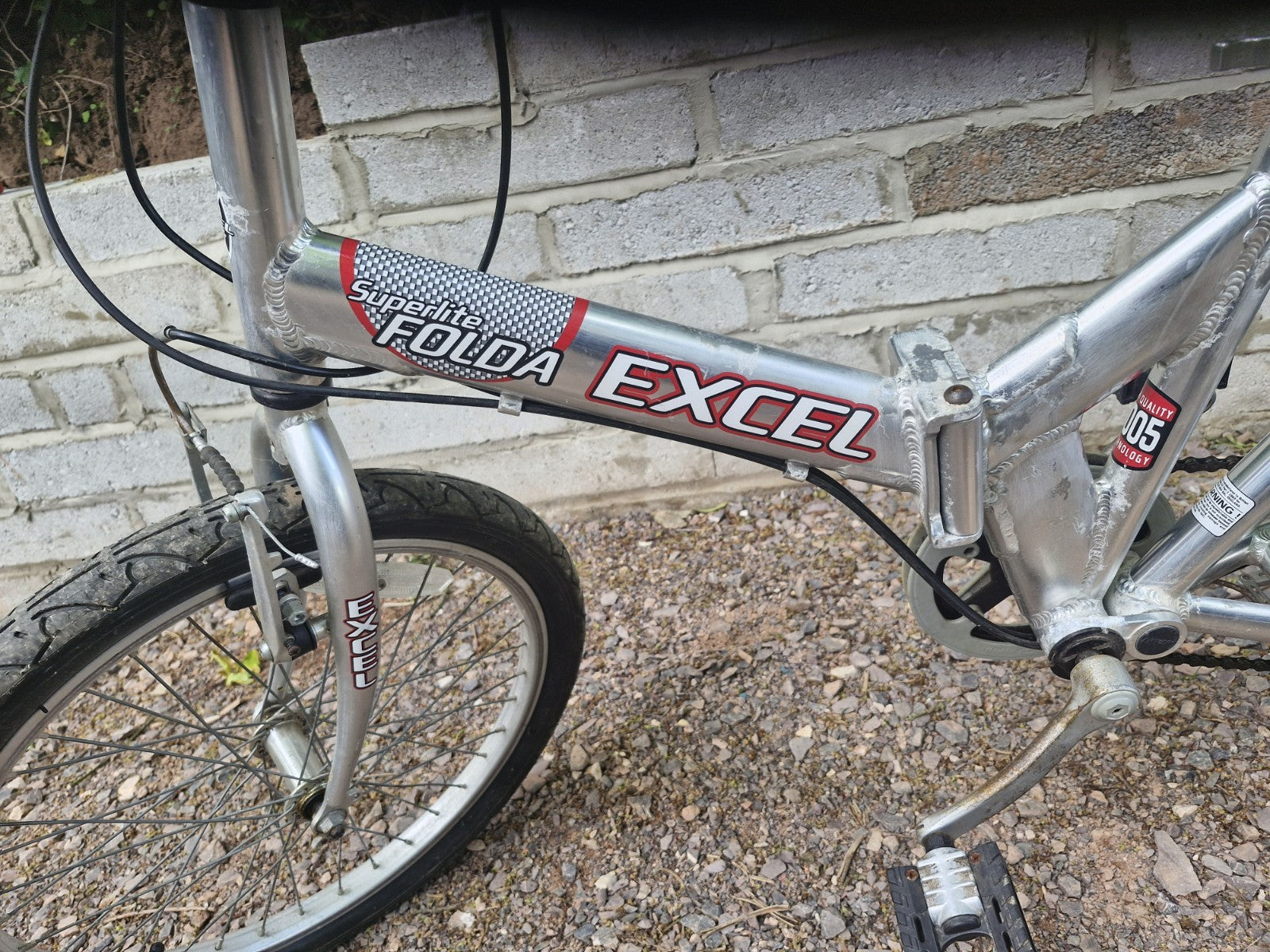 Lovely Handbuild Aluminium Folding BICYCLE